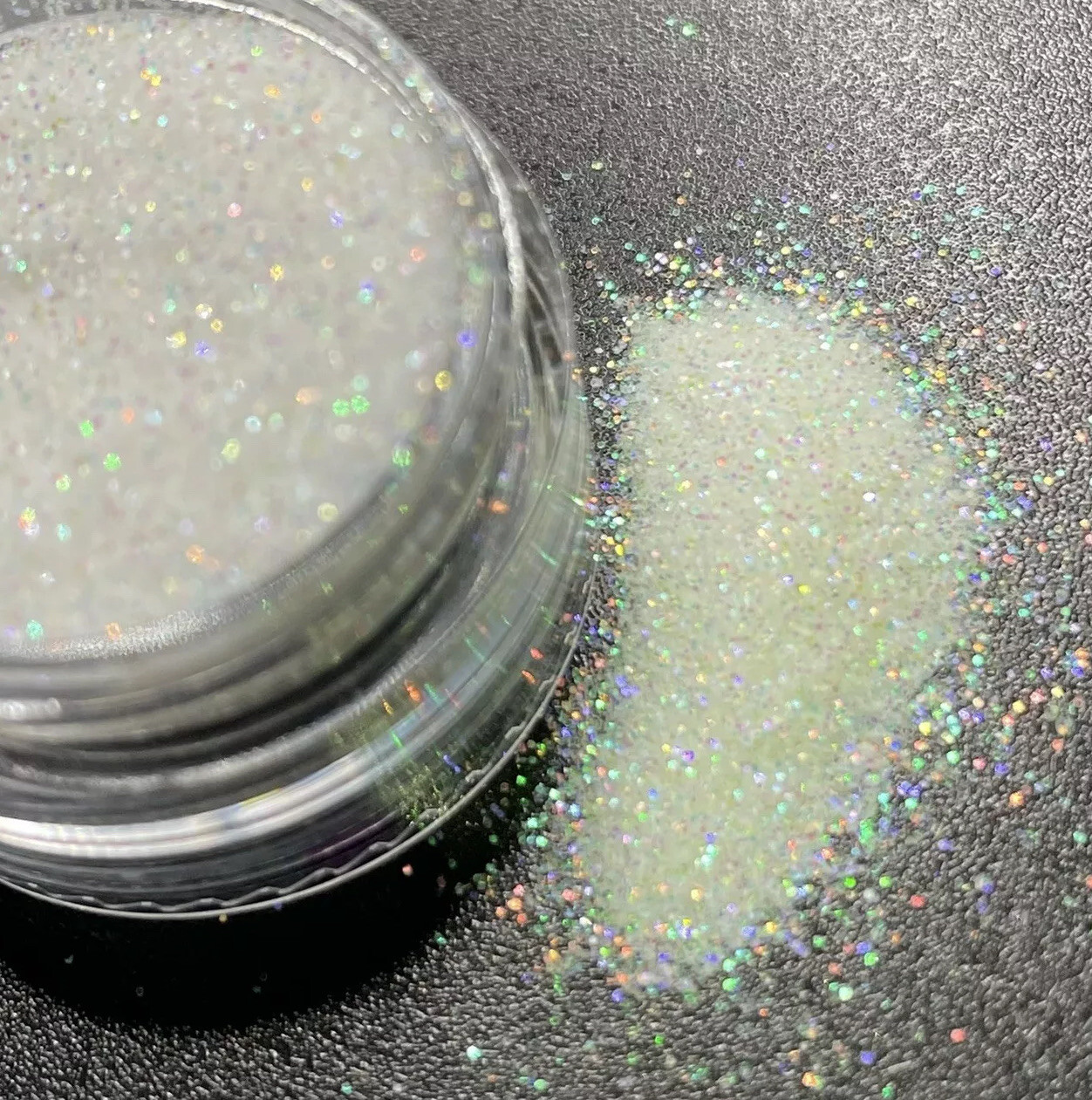 Colorful Nail Glitter Powder Chucky Shape Nail Art 6 STACK Decoration Tips