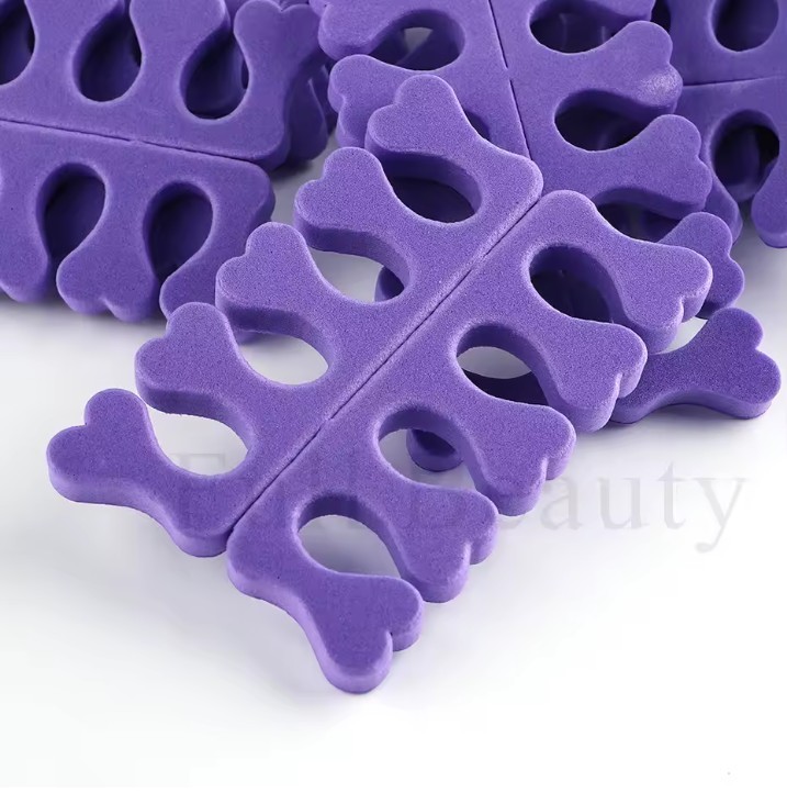 Soft Foam Finger Toe Separators Spacer Manicure & Pedicure Nail Polish Paint Art