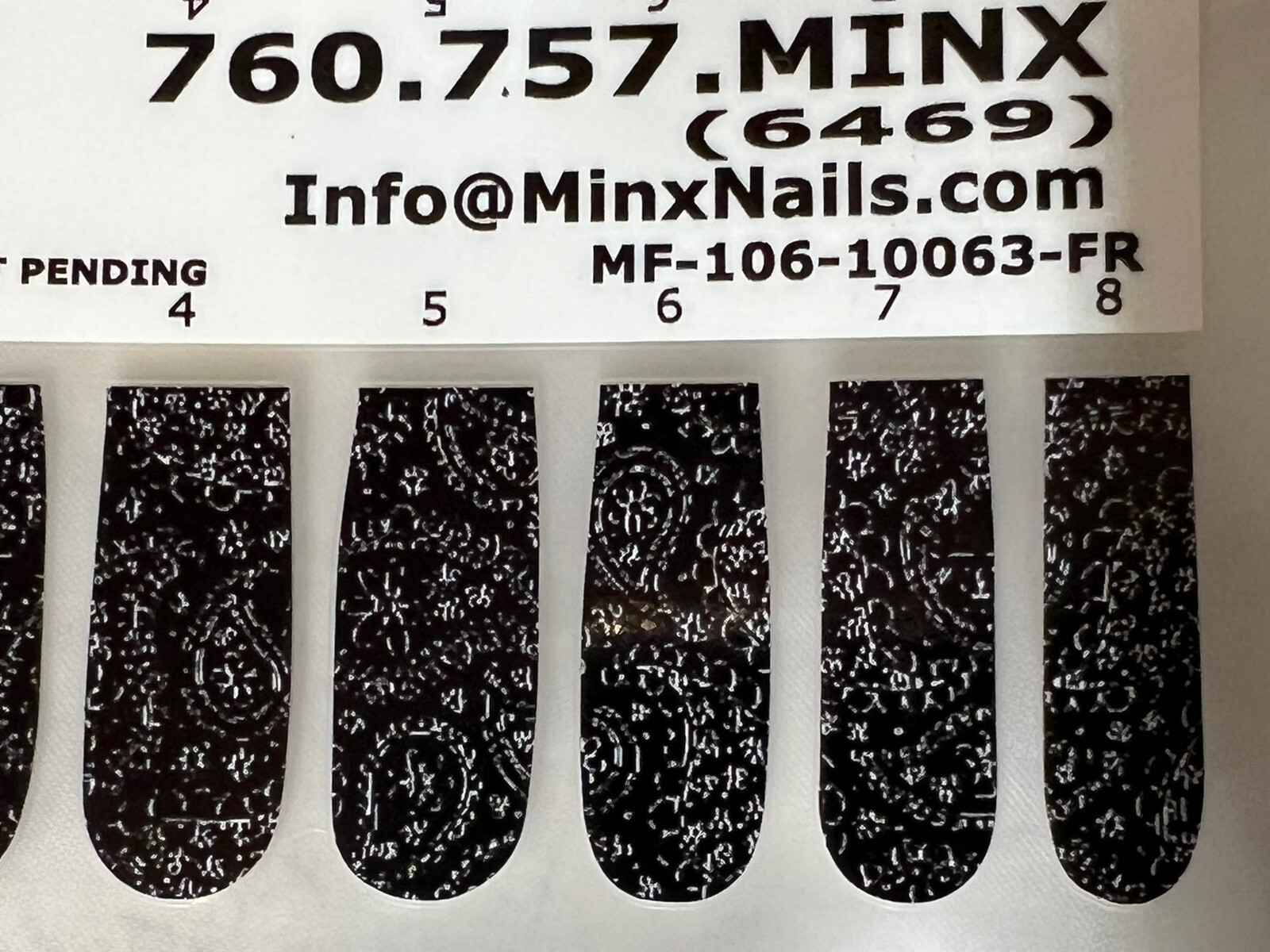 Minx Foil Nail Cover Nail Art Sticker Manicure Wraps