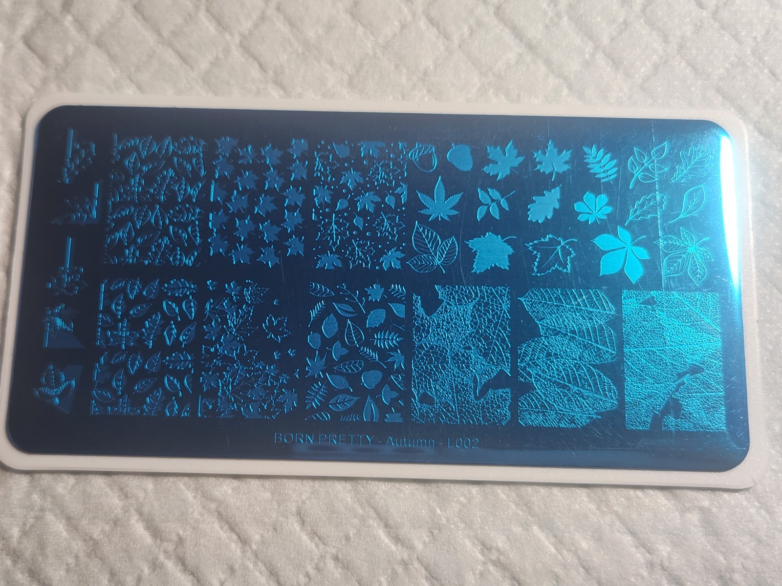 Born Pretty Nail Stamping Plate – Autumn L002- new