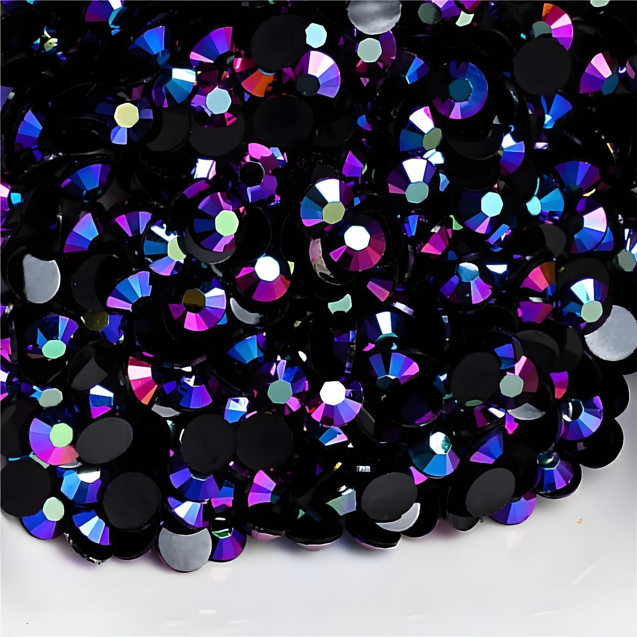 Flatback Rhinestones Round Gems for Nails Art and Crafts 1250Pcs SS20 5mm AB …