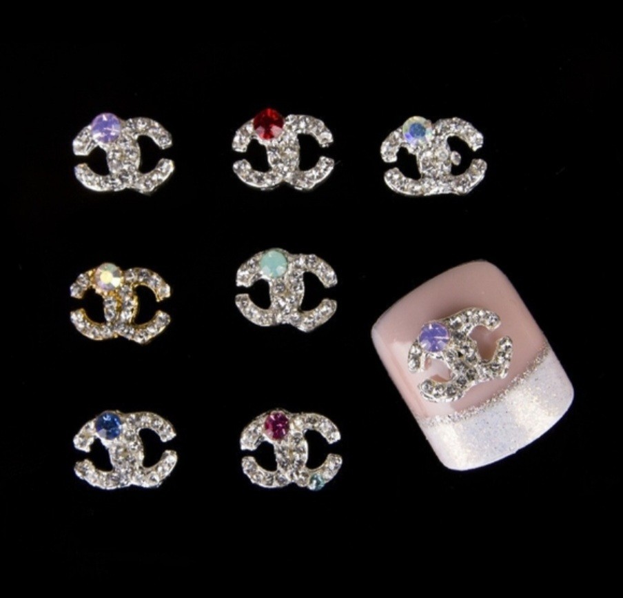 NAIL ART DESIGN 5-pc NAIL BLING SET: N°71!