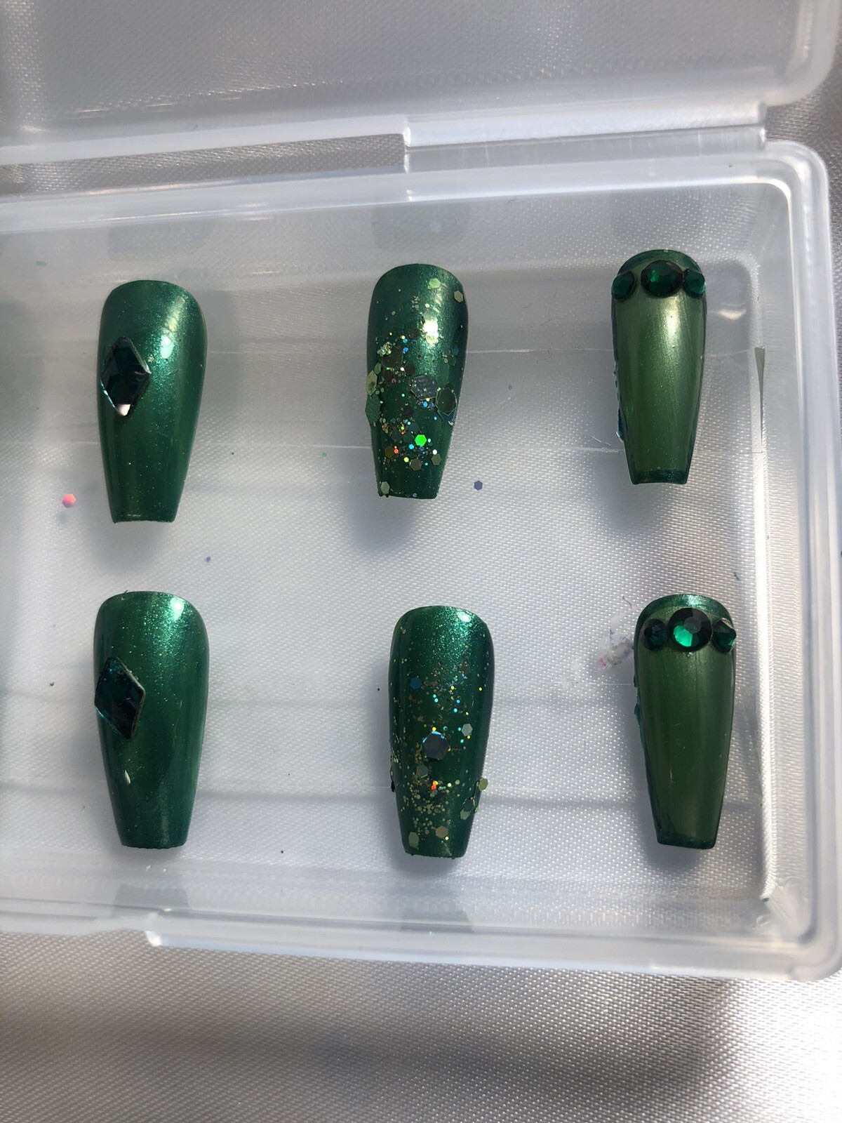 Z Nails! Homemade/Handcrafted Set of Press On Nails