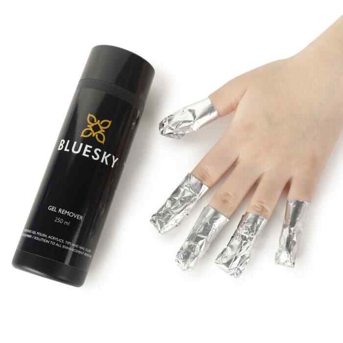 Bluesky Gel Polish Remover & Remover Foil Wraps