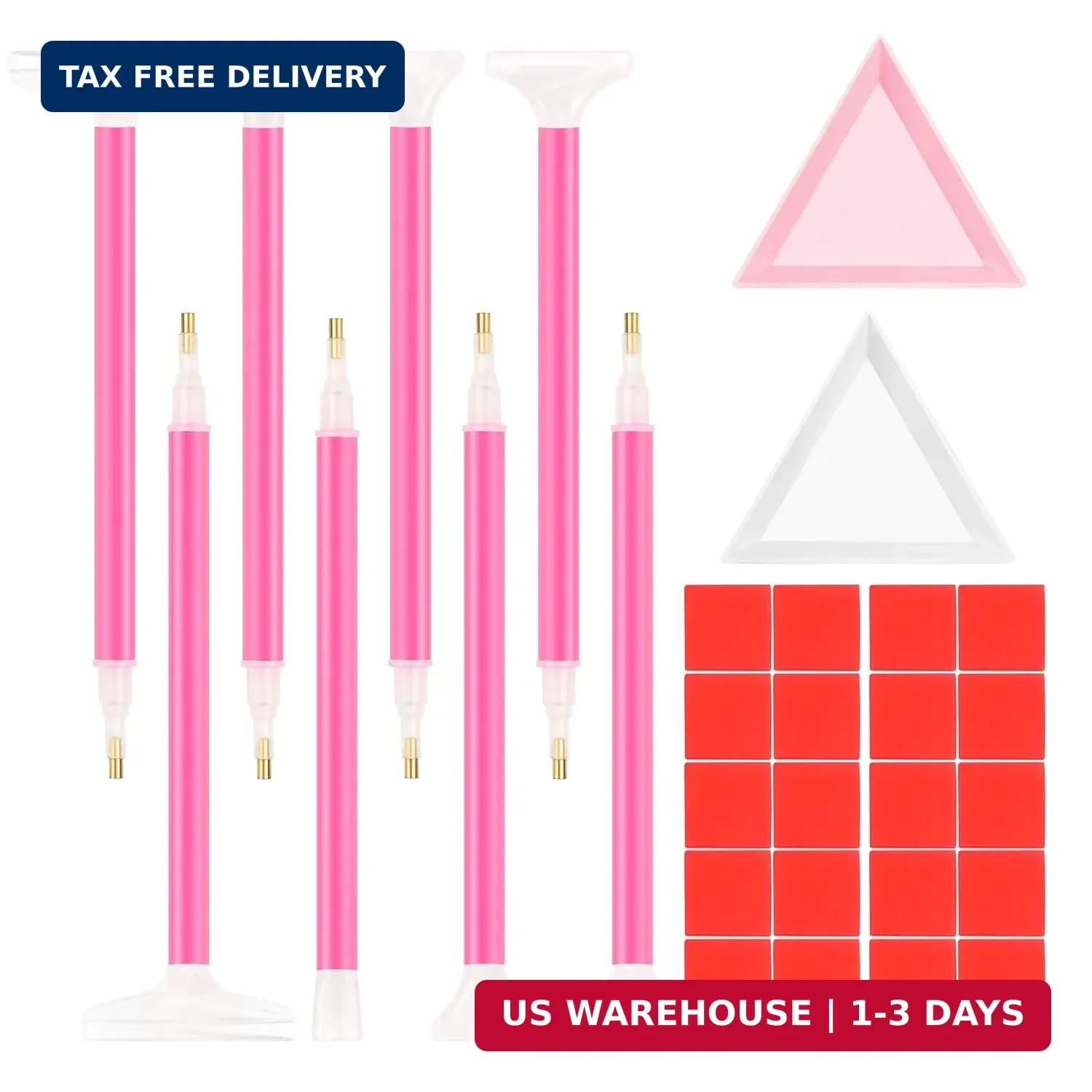 30PCS Rhinestone Picker Tool 8pcs Acrylic Rhinestones Pen Applicator Dual-Ended