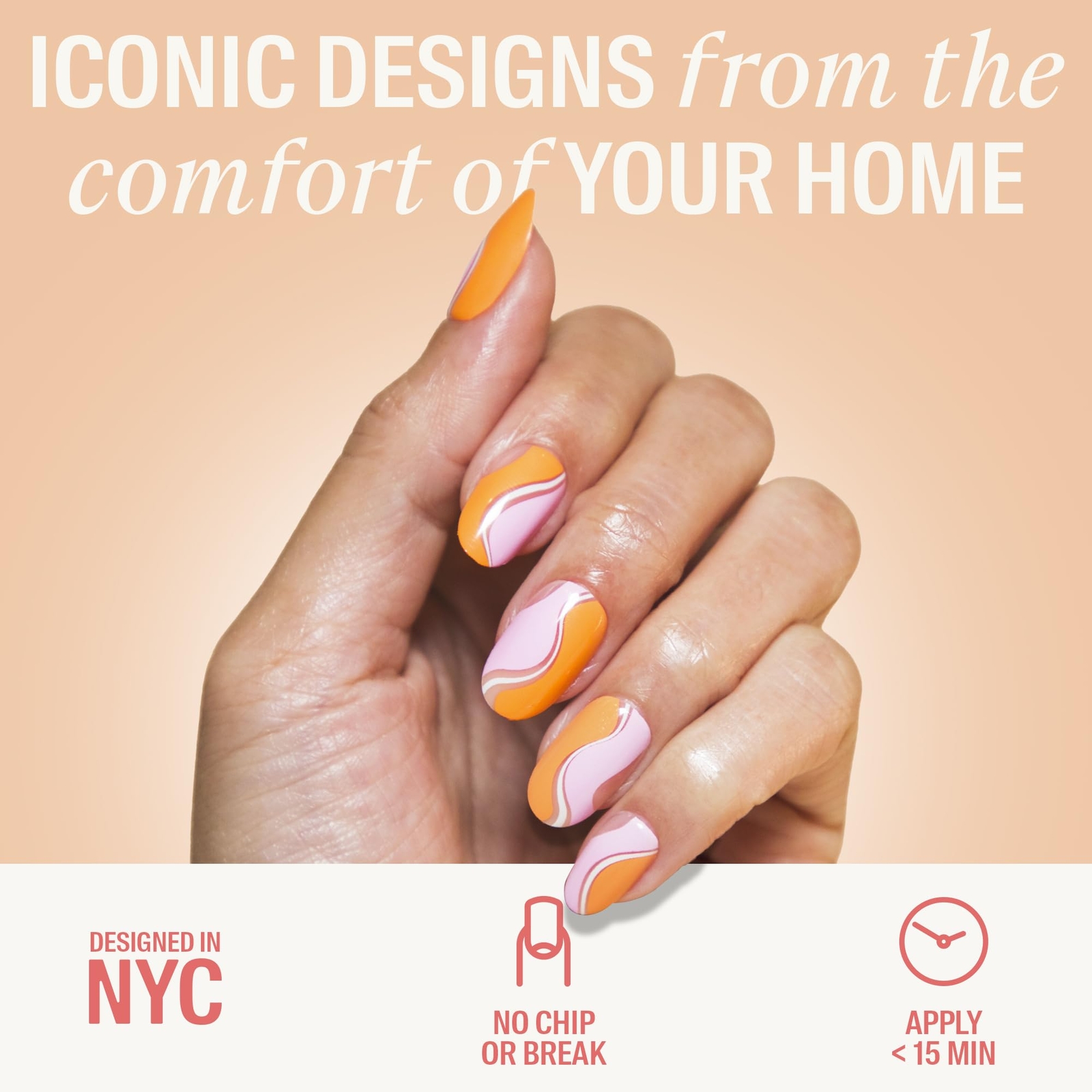 Chillhouse Editor in Chill Press On Nails Salon Quality Easy Application 24 Tips