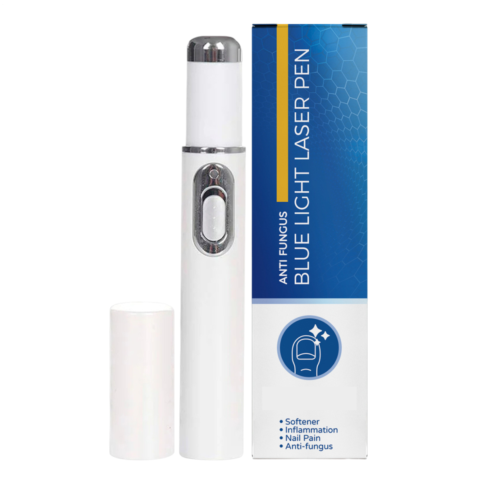 Nail Repair Pen Blue Light Fingernail Revive Pen Fingernail Repairing Device