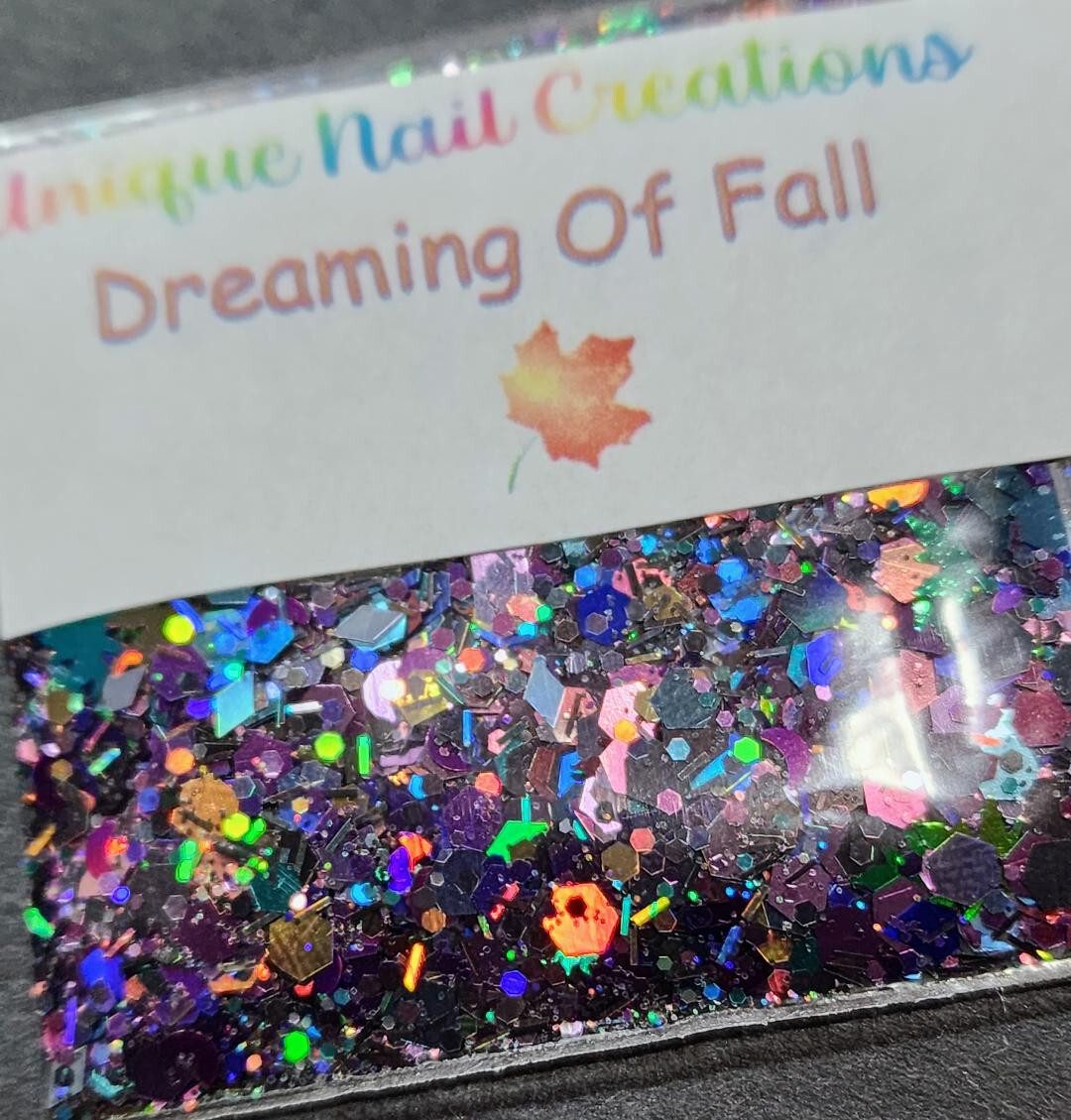 Limited Edition Glitter Mix~DREAMING O FALL~Nail Art/Body Glitter/festival/Slime