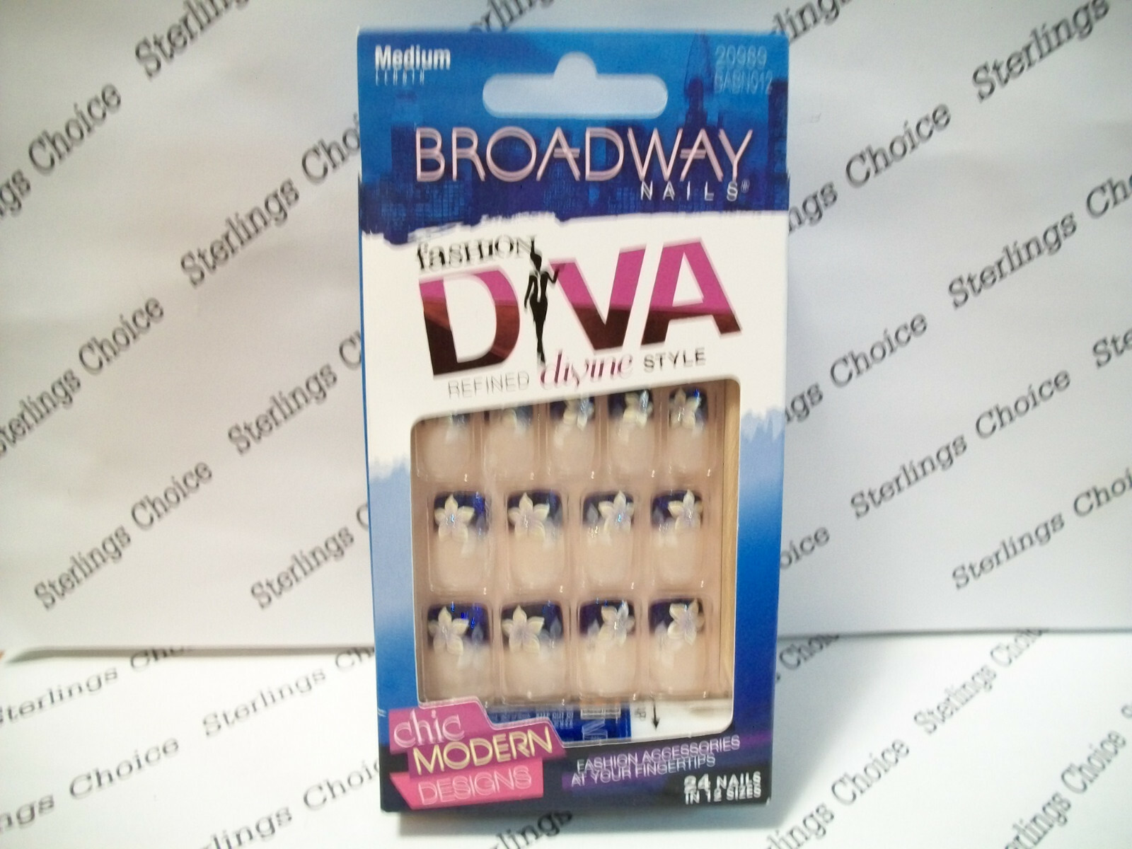 Broadway Fashion Diva Refined Divine Style Nails #20989 Spark