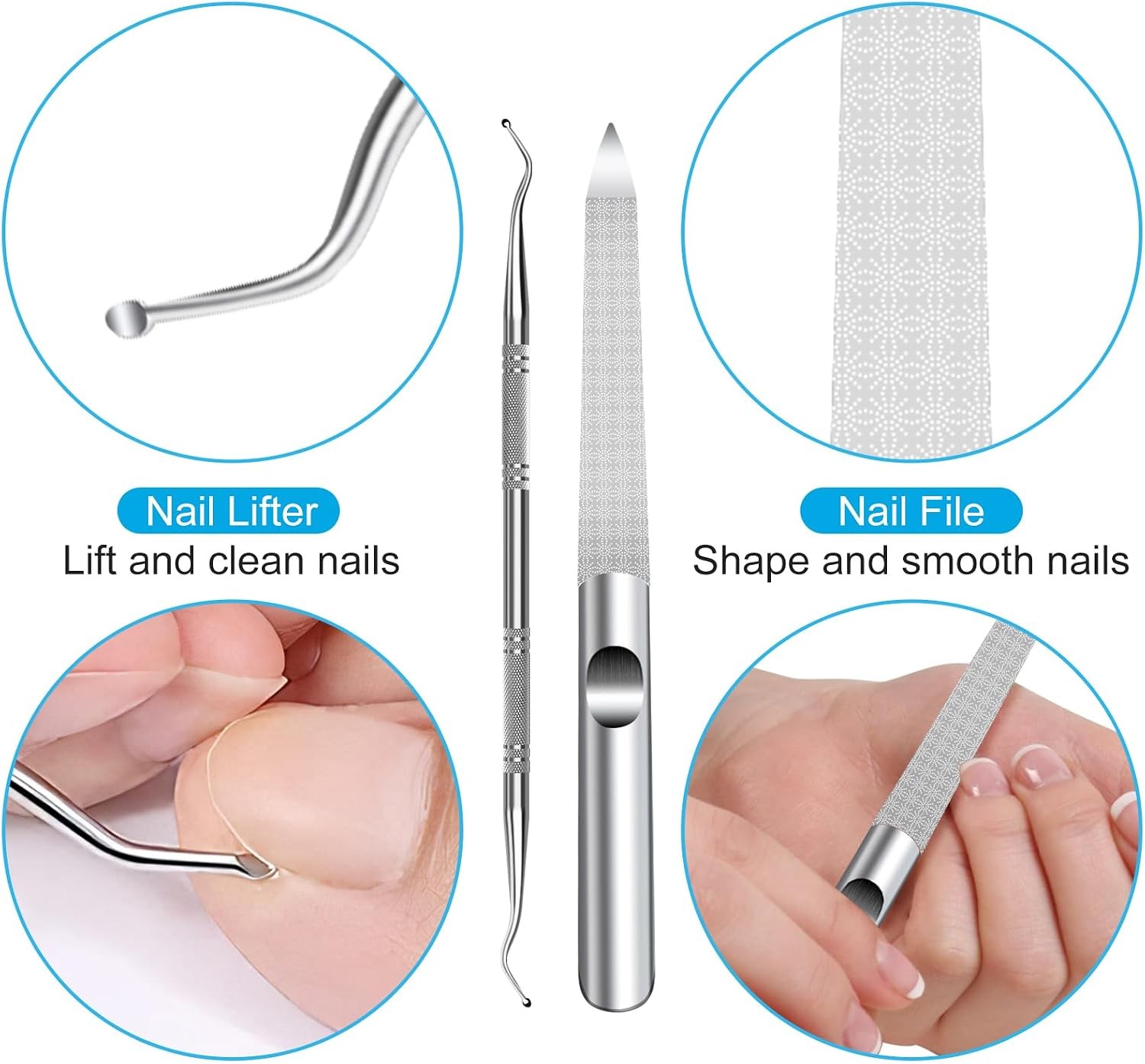 Toenail Clippers for Thick Nails, Seniors, Ingrown, Men, Women