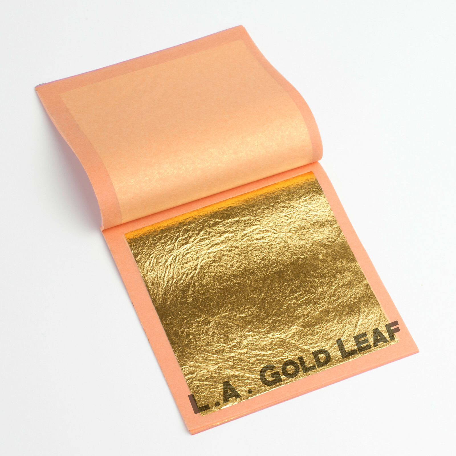 L.A. Gold Leaf: 23.75K Loose Gold Leaf Sheets (For Baking or Cosmetics)