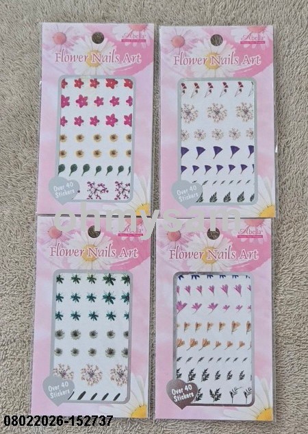 CLOSEOUT 6+4 NEW CARD STICKER NAIL ART MULTI DES & STYLE MANI PEDI KOREA EZ2APPL