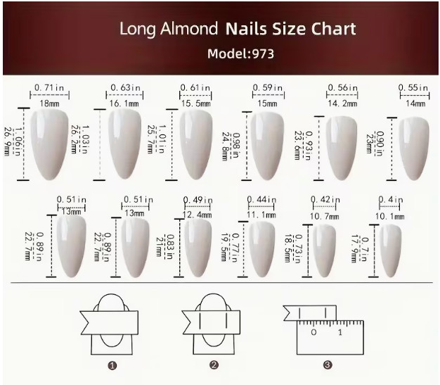 24 Pcs Press-On Nails Long Almond Shiny Light Purple Cateye w/3D Embellishments