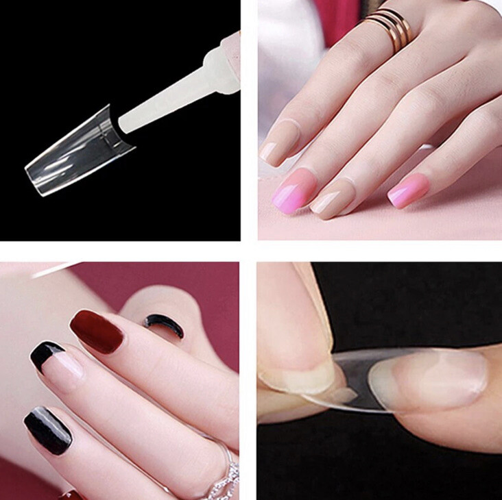 10Pcs 2g Mini Professional Beauty Nail Art Decoration Tips Acrylic Glue DIY Tool