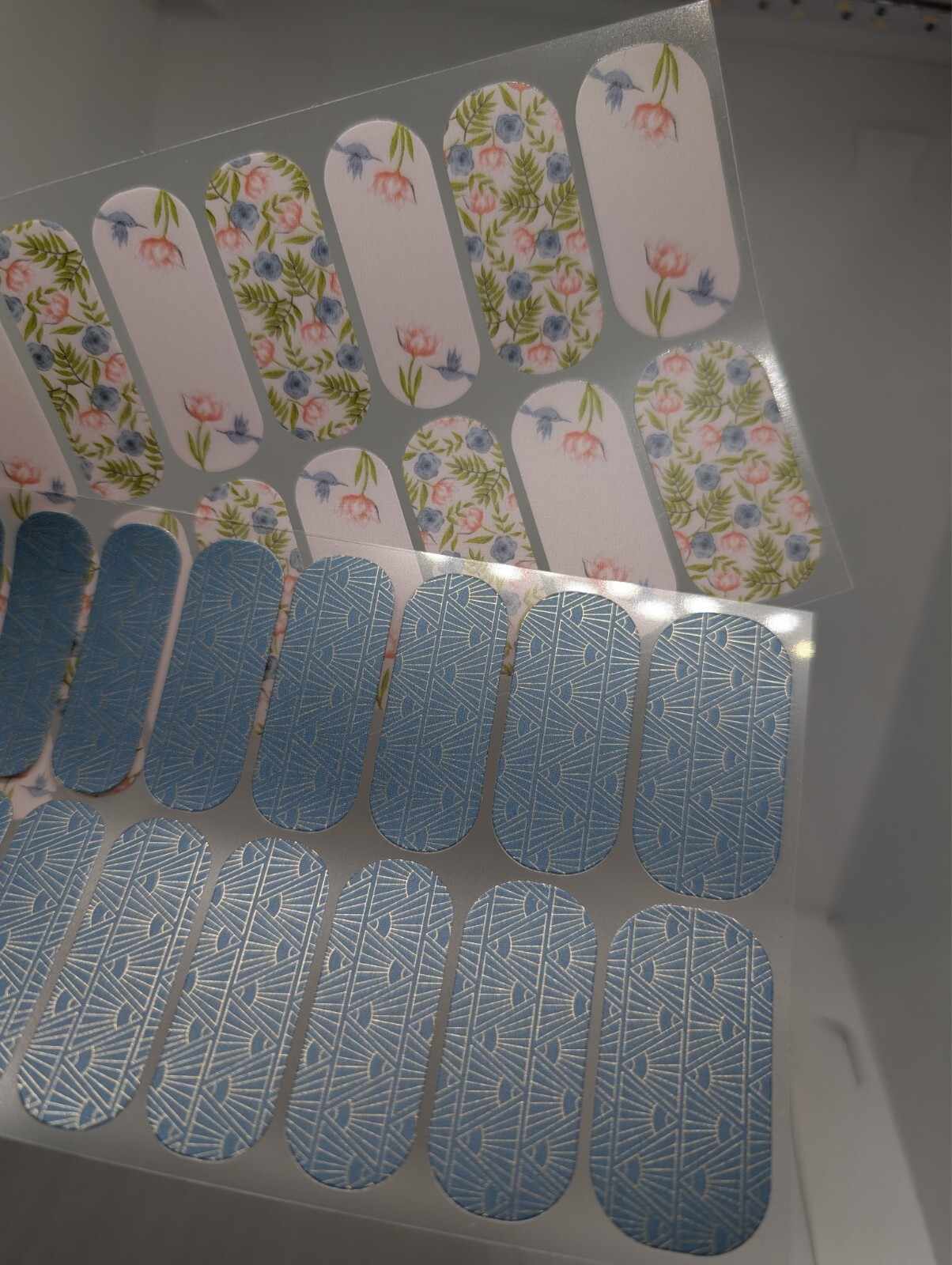 Jamberry Nail Wraps Full Sheets – Classy Spring Formal Florals – Lot of 5