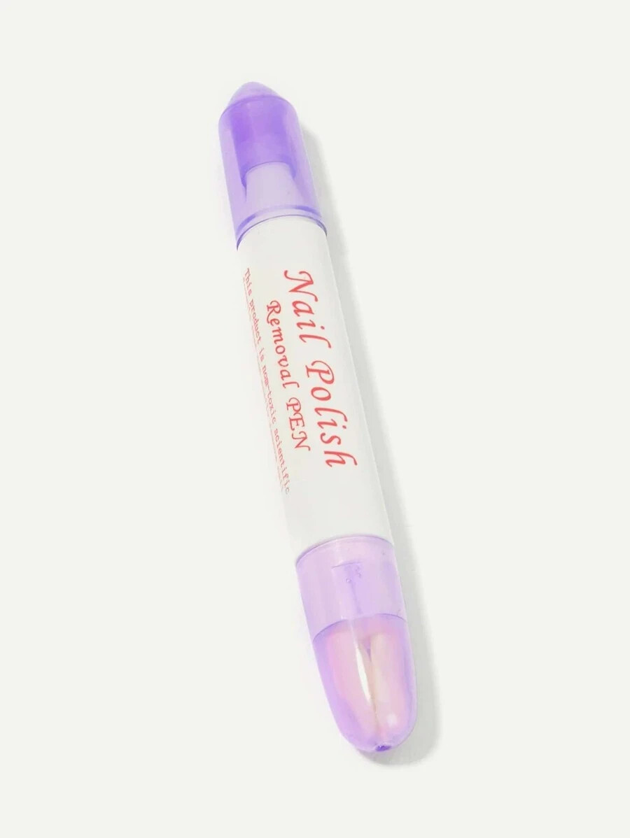 1 Pc of Nail Polish Remover Corrector Pen Art Varnish Correction + 3 Tips FREE