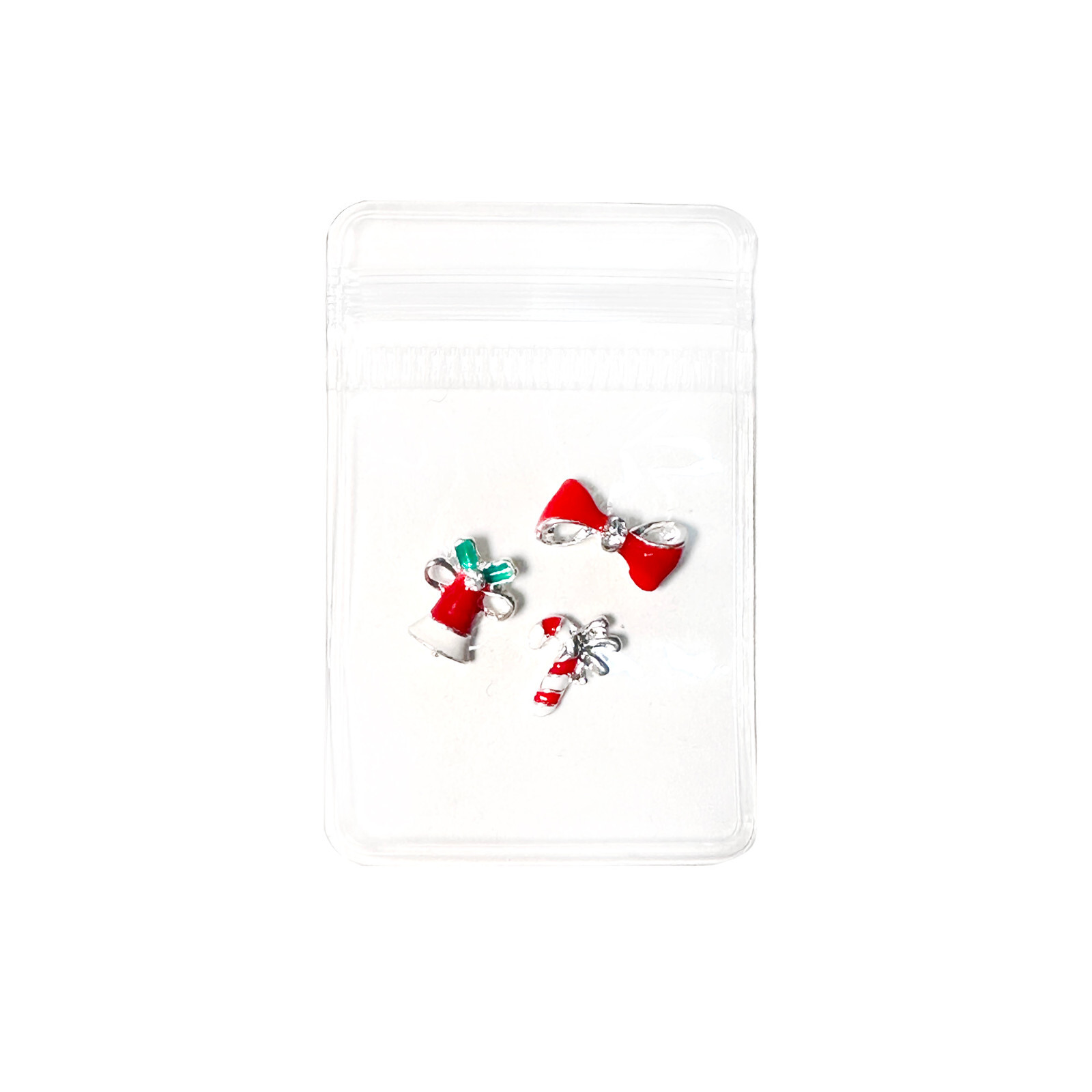 Sparkling Diamonds Christmas Tree Snowman Santa Gloves Deer X’mas Polymer Clay