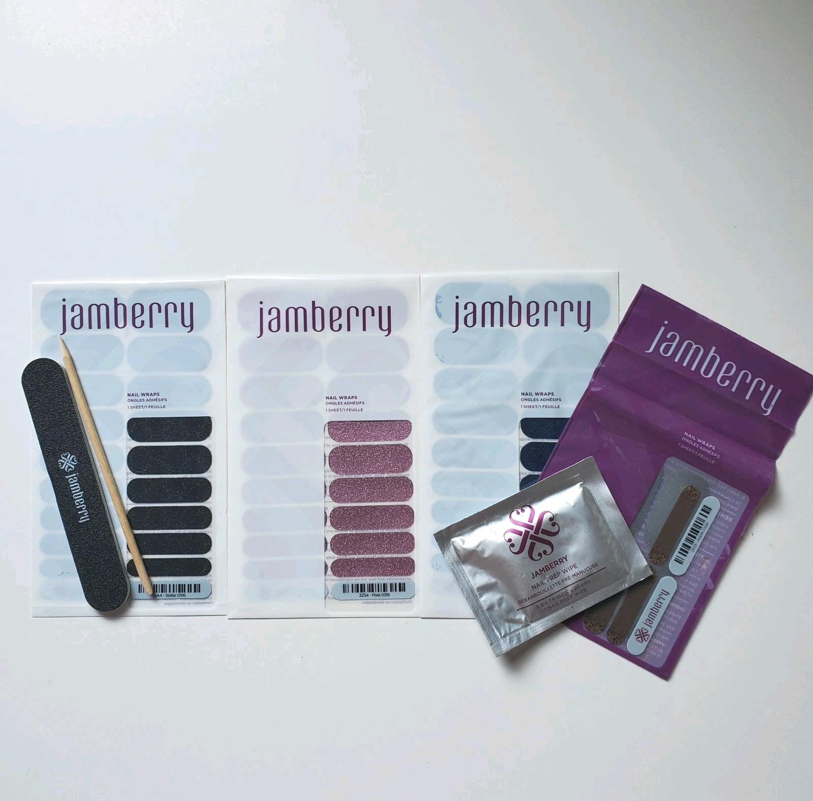 Jamberry Nail Wraps Sapphire 98Z9 Pixie 3Z54 Stellar 14A4 Apple Cider 2X19 +More