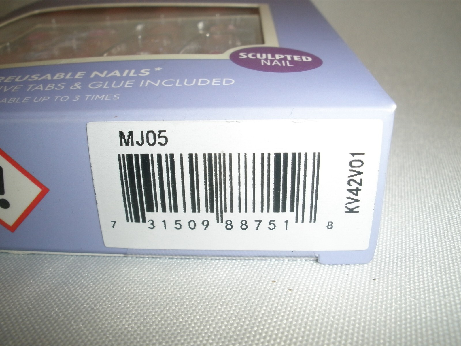 New KISS majestic nails DREAM Sculpted Long Pink Sparkly Gem Nails MJ05
