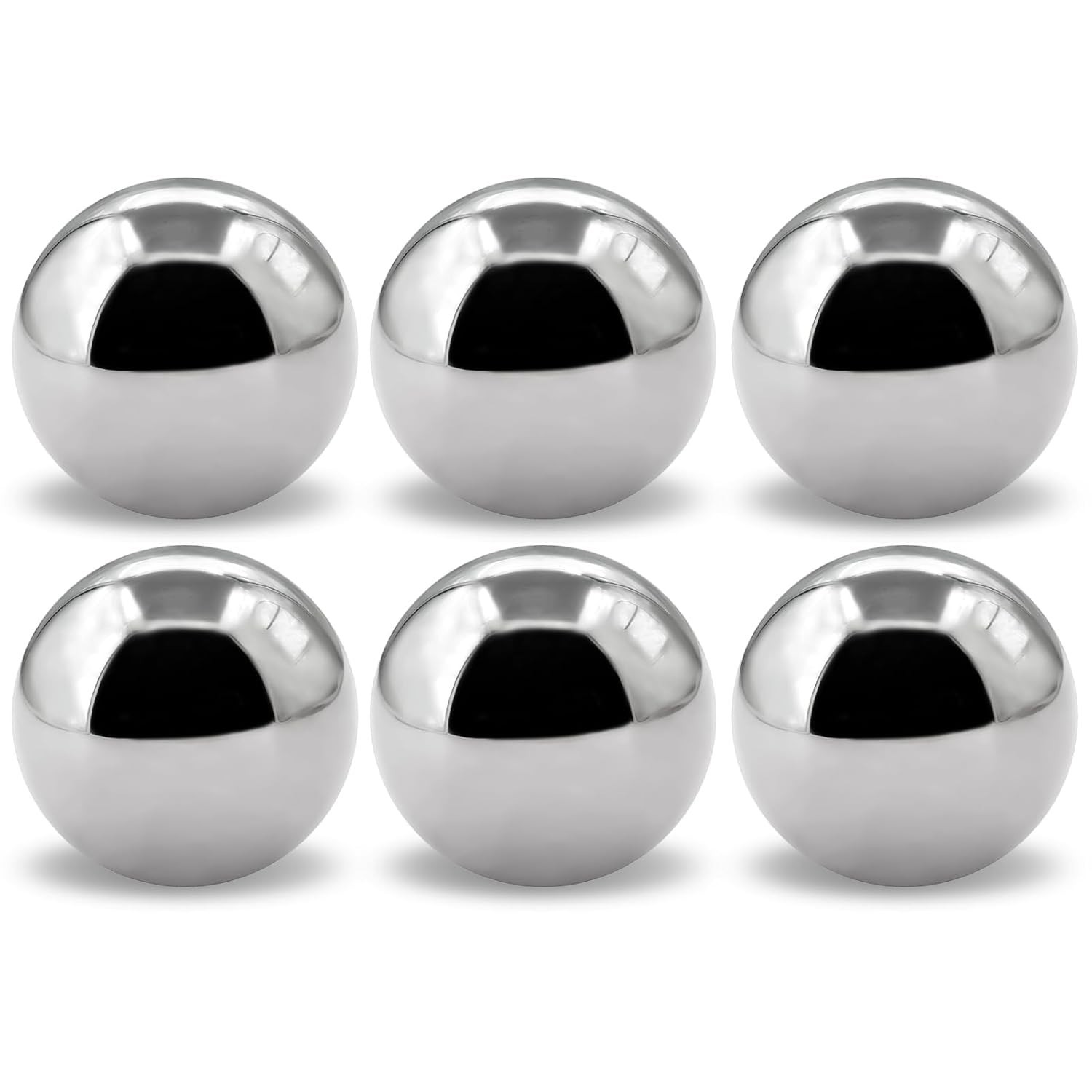 6pcs 2”inch Chrome Steel Bearing Balls 51mm Steel Balls Precision Bearing Bu…