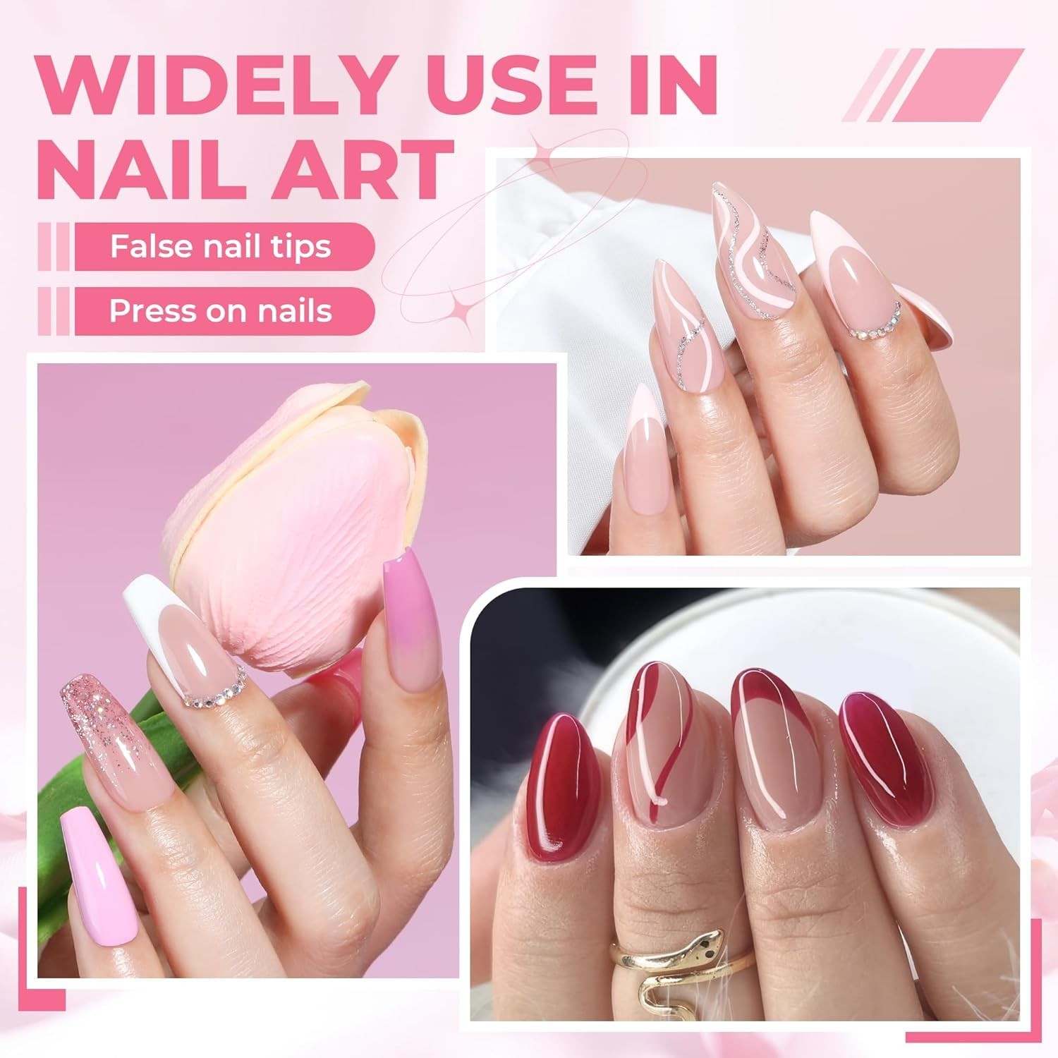 Super Strong Nail Glue – 20g Fast-Curing Gel for Press On & Acrylic Nails