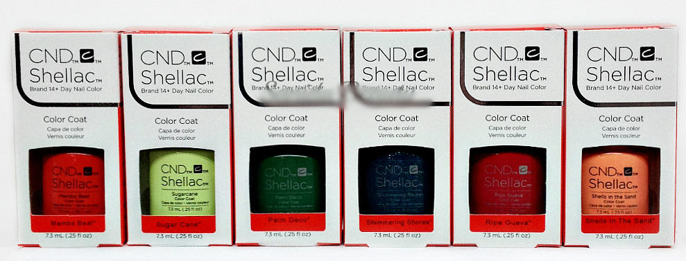 Cnd Shellac Gel Polish – RHYTHM & HEAT Collection 0.25oz/7.3ml – Pick Any Color