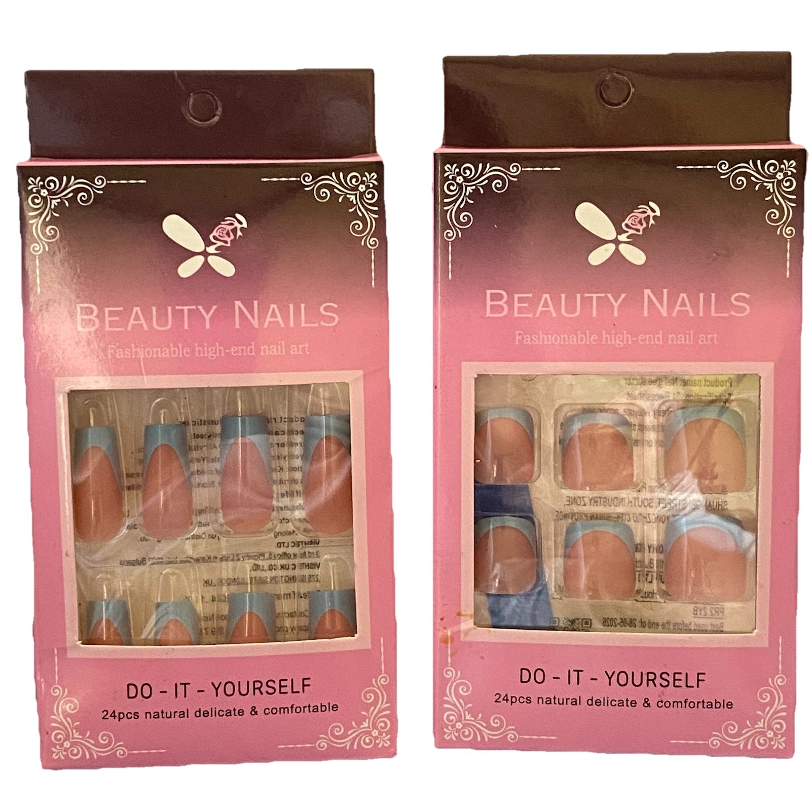 Beauty Nails Matching Set Press On Nails For Hands And Toes Nail Art For Feet