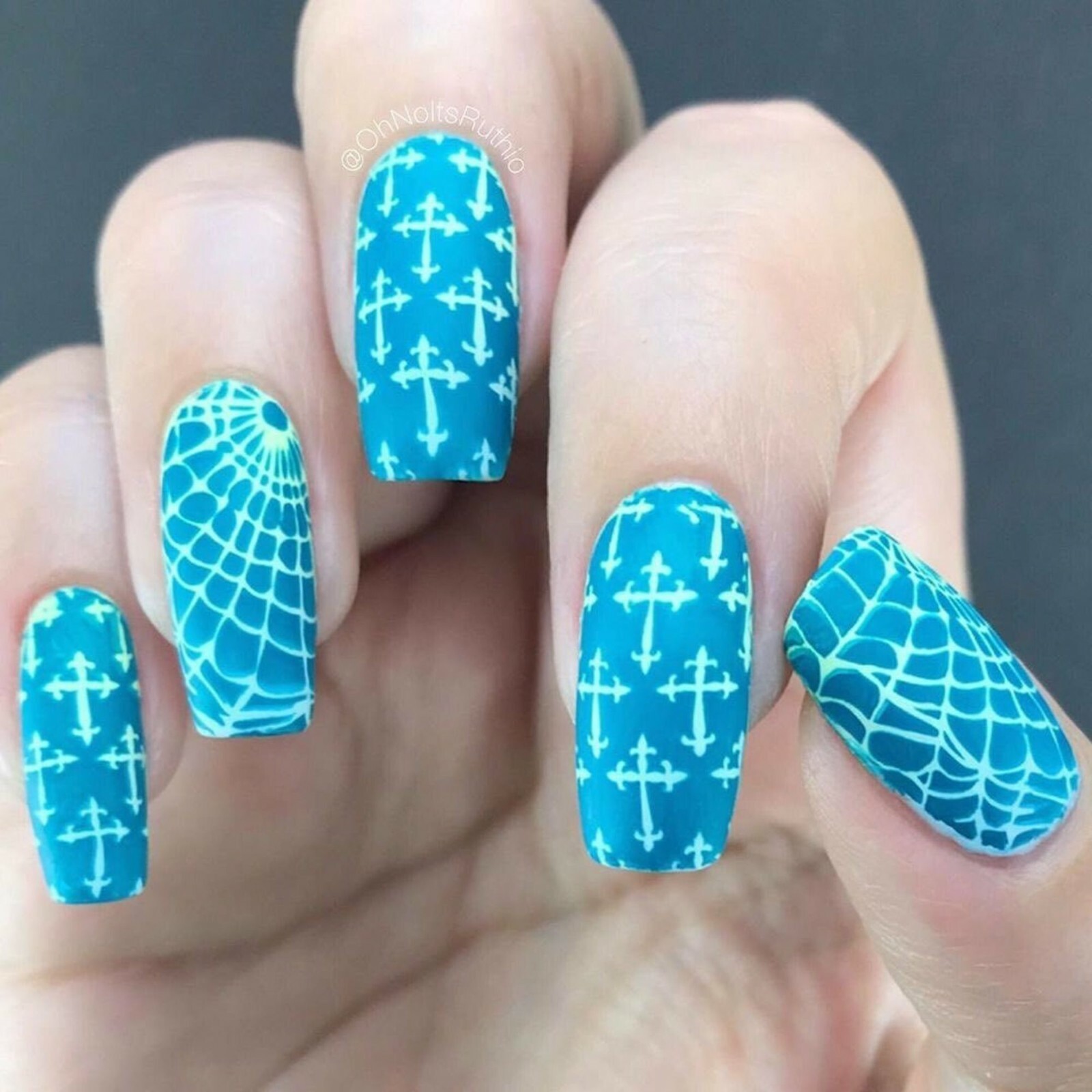 Whats Up Nails – Not a Big Teal Stamping Polish (Teal), Nail Polish for Nail Art