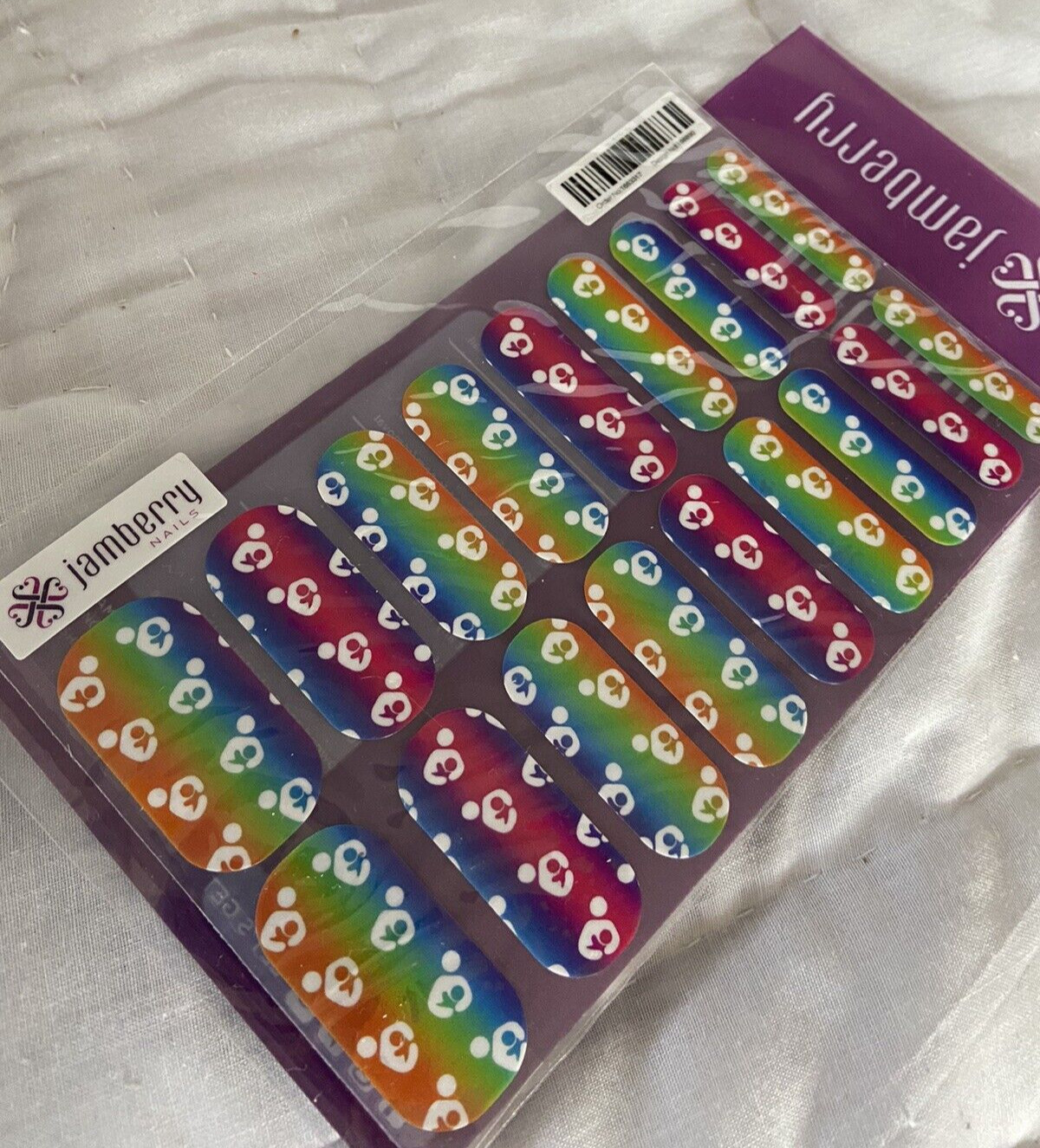 Jamberry Rainbow Breastfeeding symbols full sheets Nail Wraps custom printed