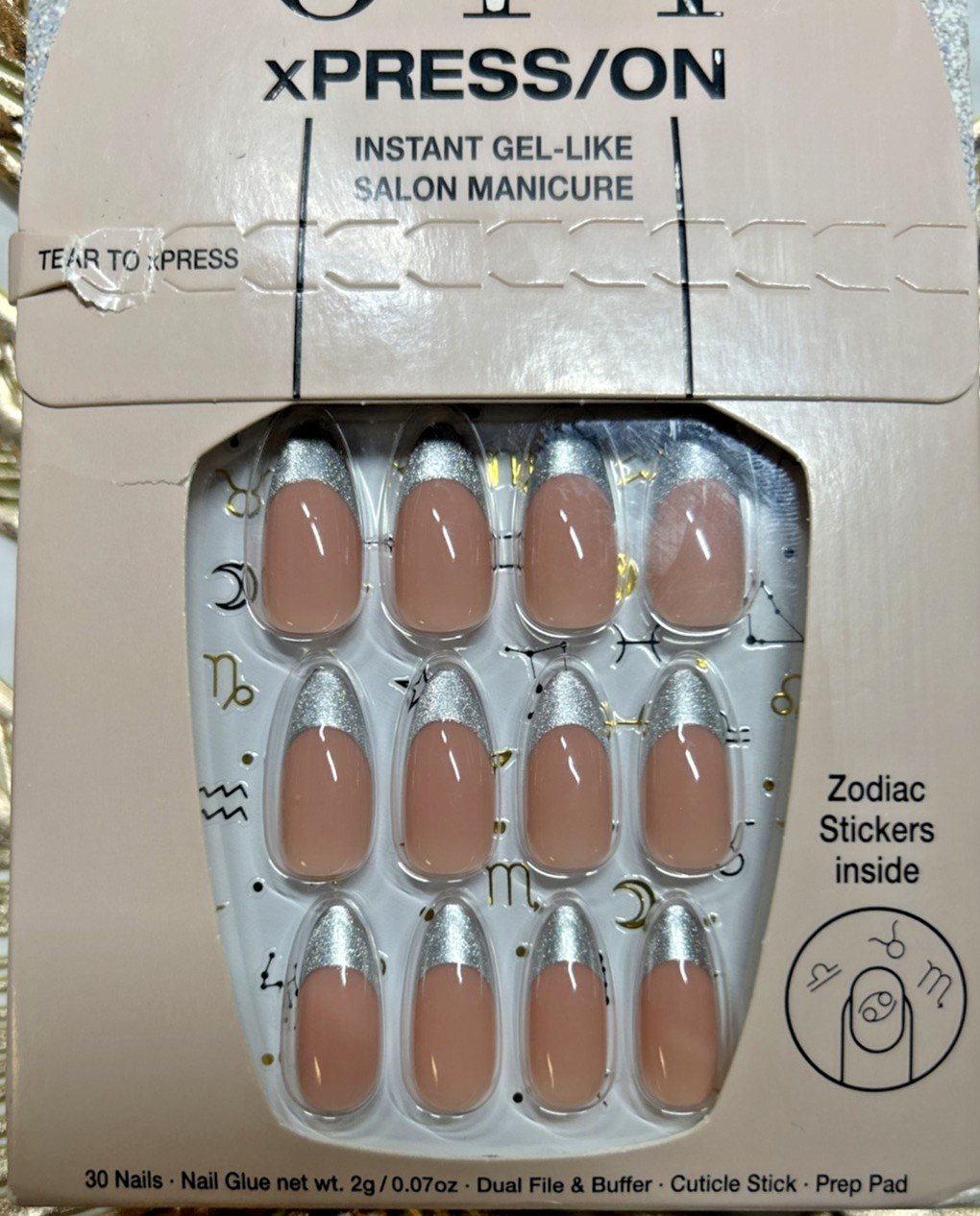 O*P*I xPRESS/ON Instant Gel-Like Salon Manicure Can-Certified Sweet
