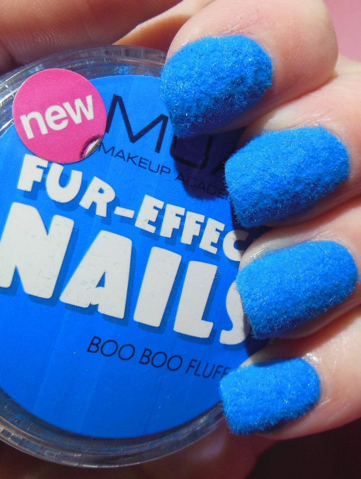 MUA MAKE UP FUR EFFECT NAIL ART X6 ALL BRAND NEW BOO BOO FLUFF