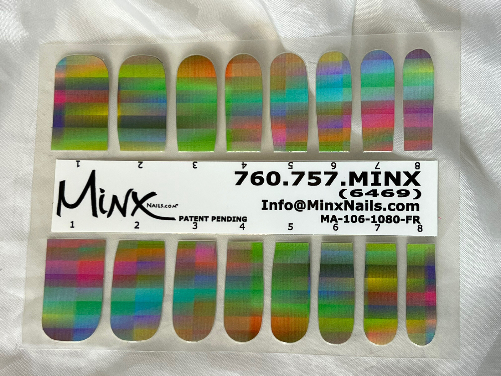 Minx Foil Nail Cover Nail Art Sticker Manicure Wraps