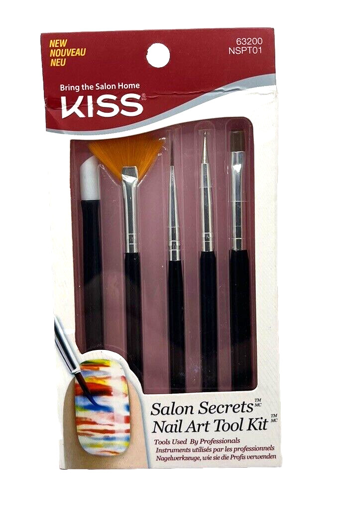 Kiss Salon Secret Nail Art Tool Kit 63200 / NSPT01 ~ NEW