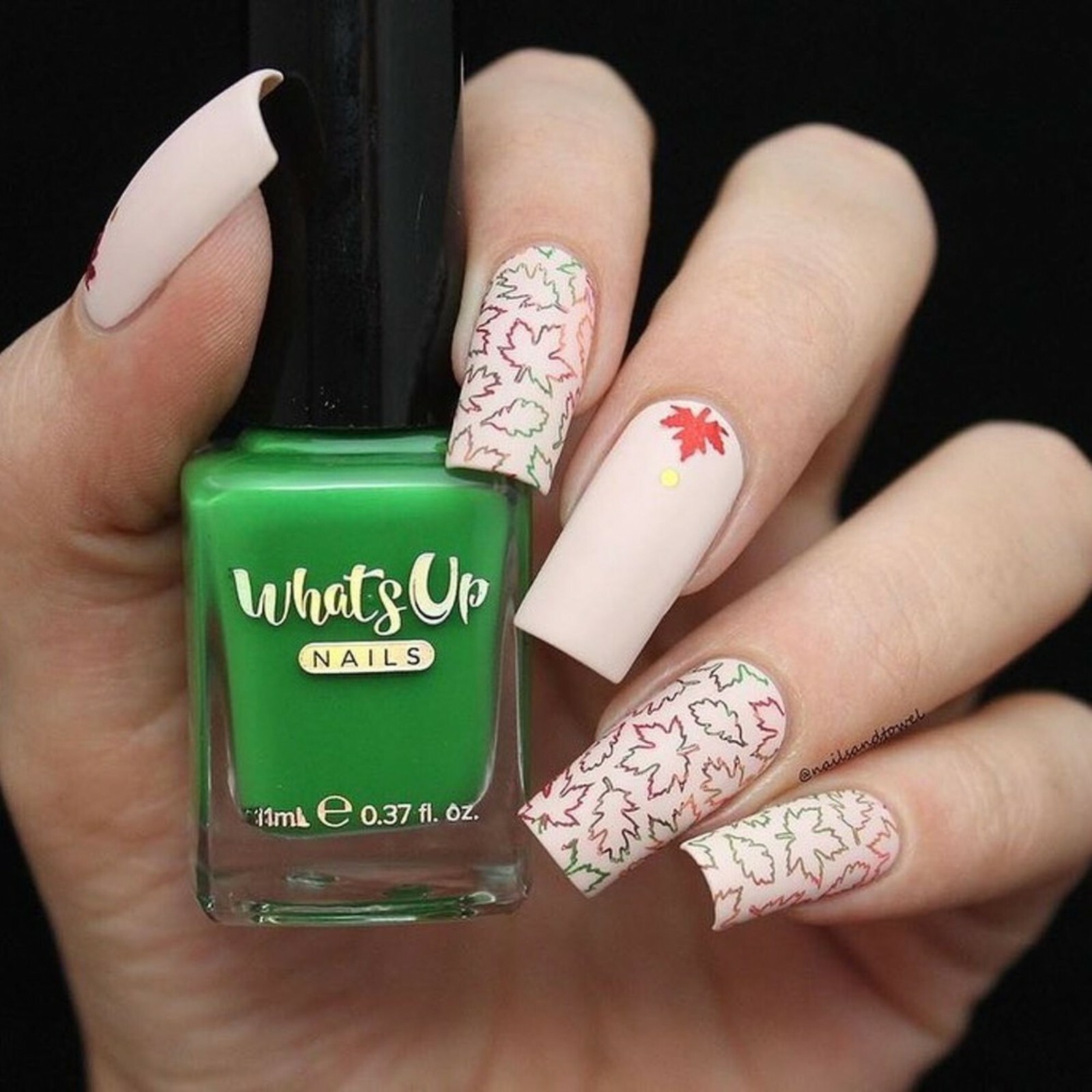 The Other Side Stamping Polish (Green), Nail Polish for Nail Art
