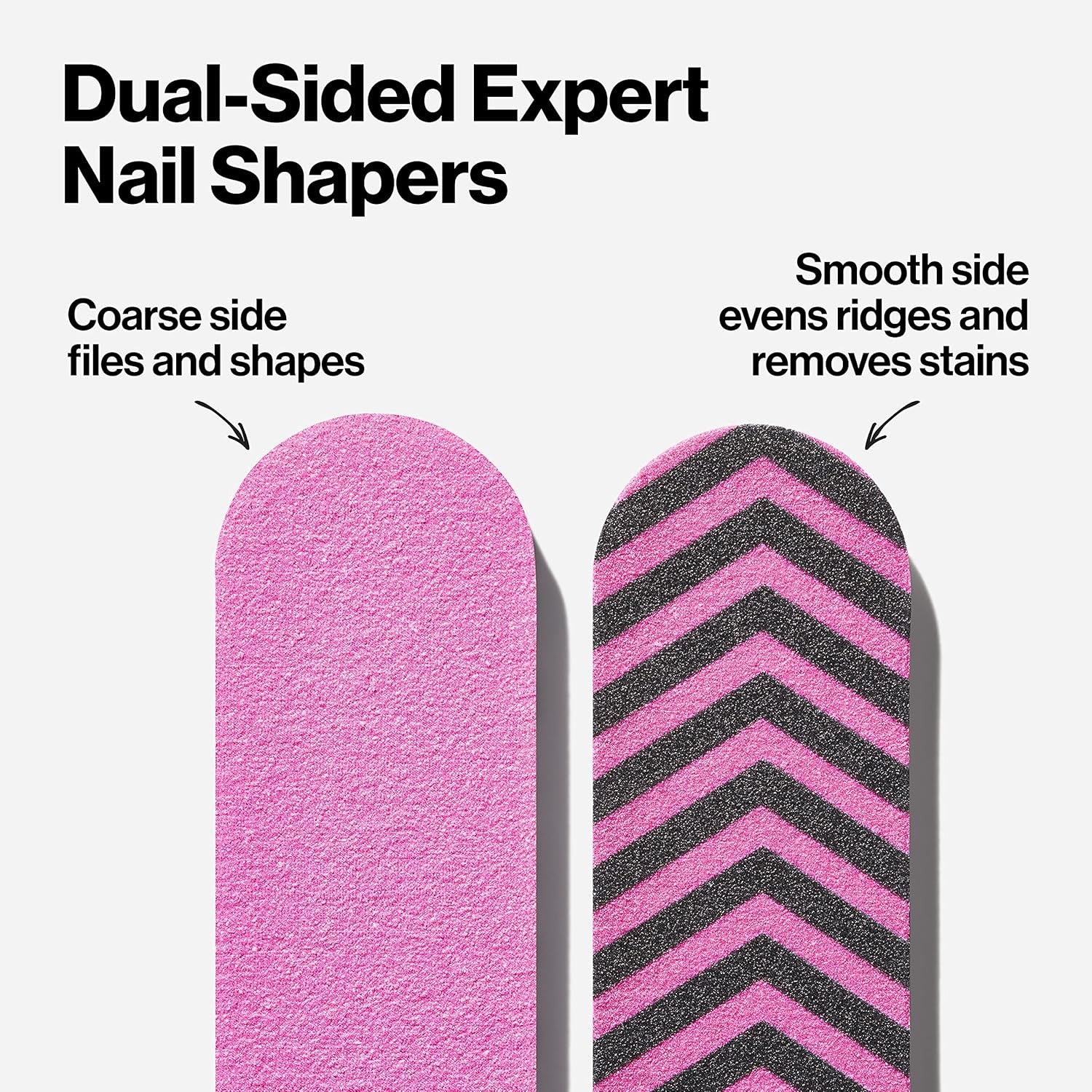 x Expert Nail Shapers, Quily Shape and Smooth Normal to