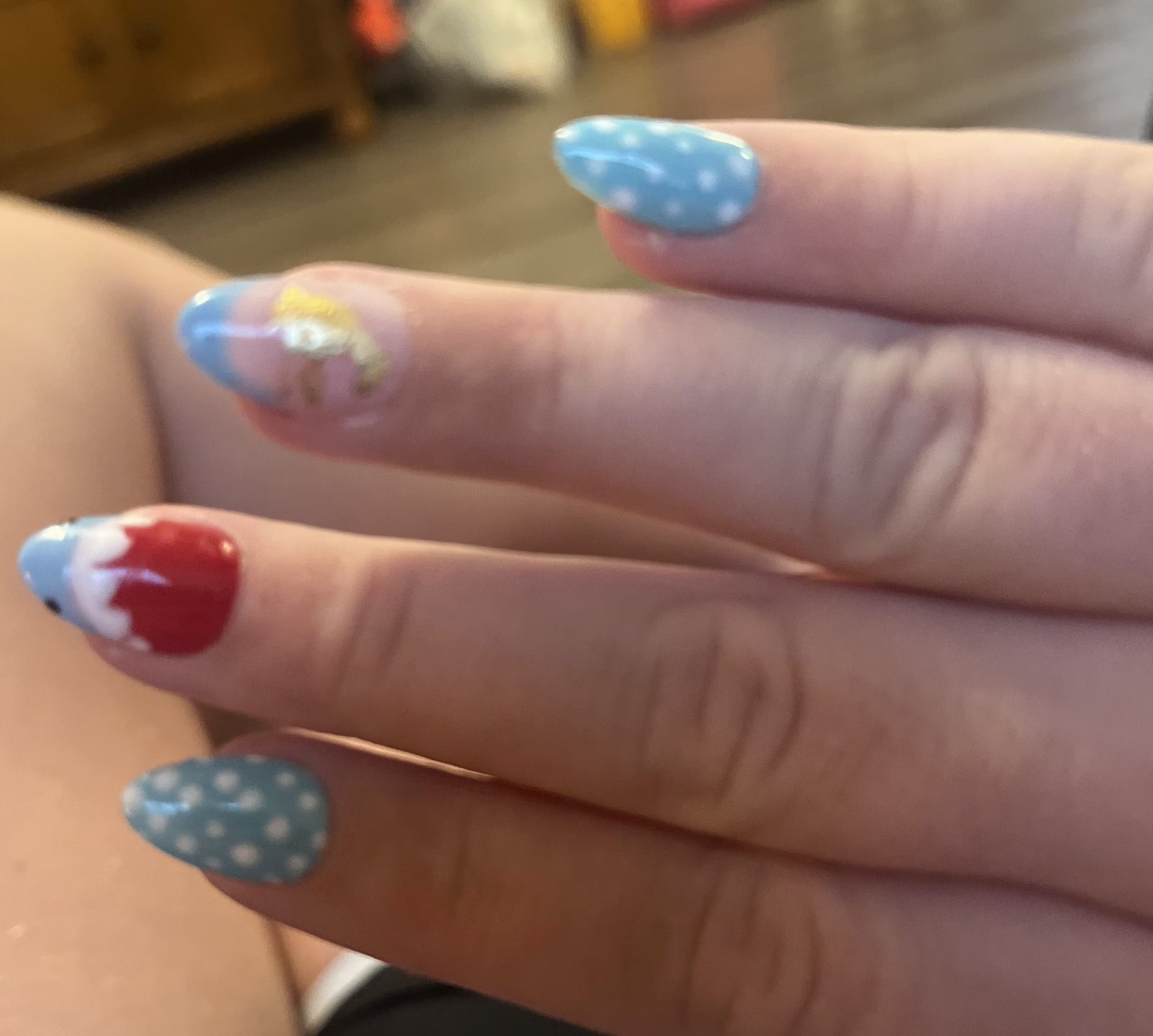Original Design Press-On Nails Full Cover Pre-Designed. Made To Order