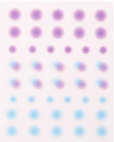 Impressed 5 Sheet Multicolored Gradient Y2K Nail Stickers – Easy DIY Aura