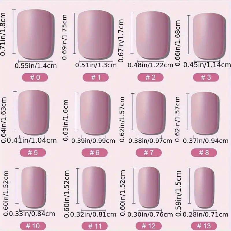48pcs-Nude Pink French Press on Nails, Medium Square with White Flower Details