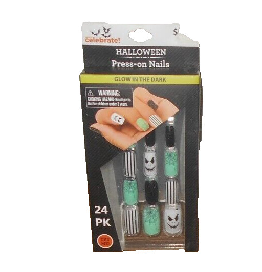 Nightmare Before Christmas 24 Pack Press- on Nails