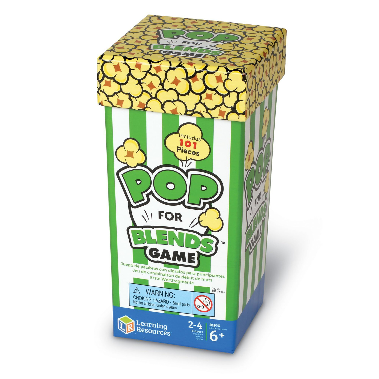 Learning Resources Pop for Blends 3 L x 3 W x 6 H in, Multi-color