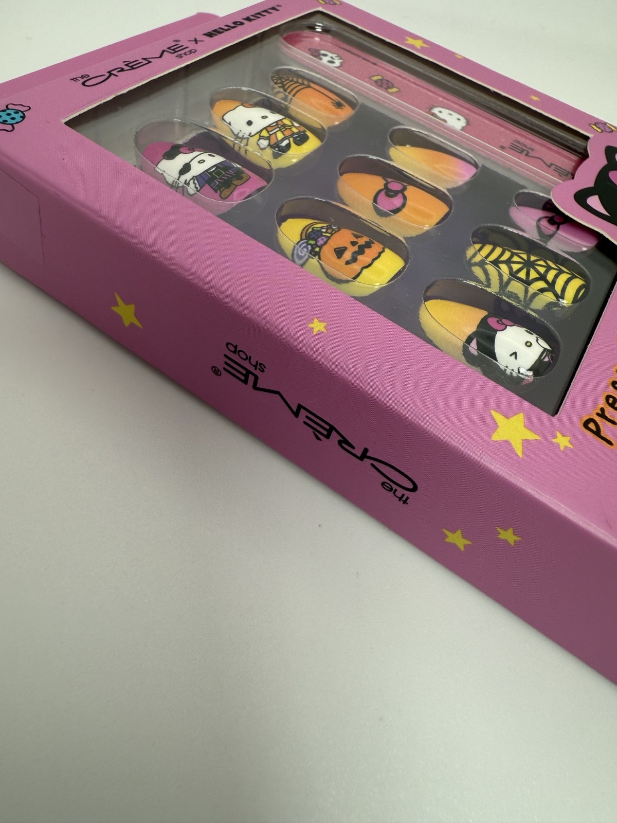 NEW Crème Shop x Hello Kitty Halloween Press-On Nails Set | Limited Edition | 28