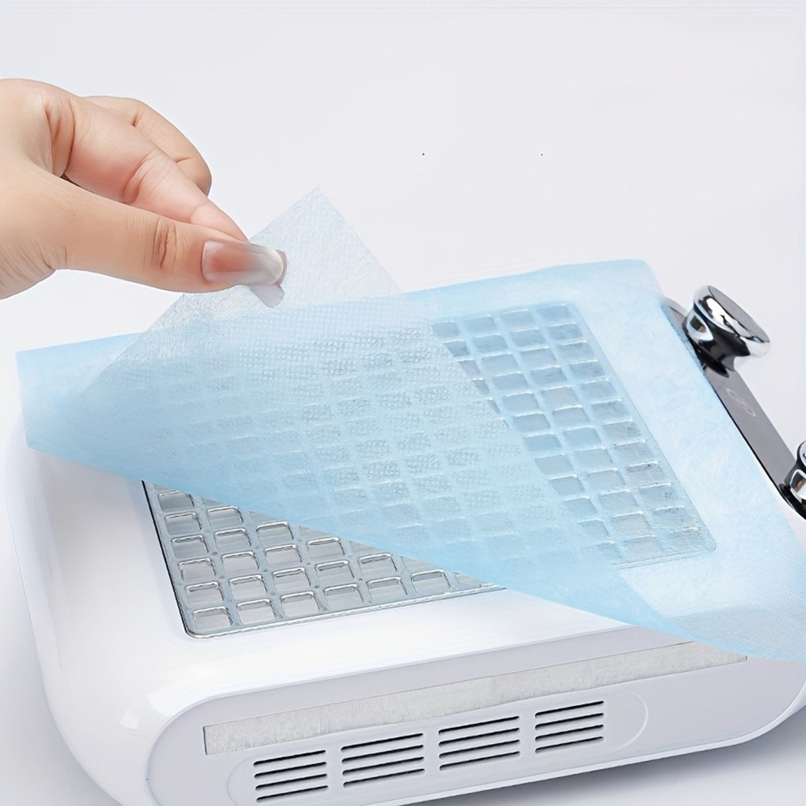100pcs Odorless Nail Dust Collector Filters for Professional Home Nail Machines