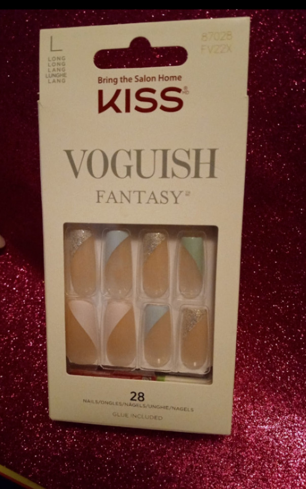 KiSS ‘SWEET BLISS’ 💖Pretty Pastels/Nude, Modern French, Glitter/Gloss Nails!