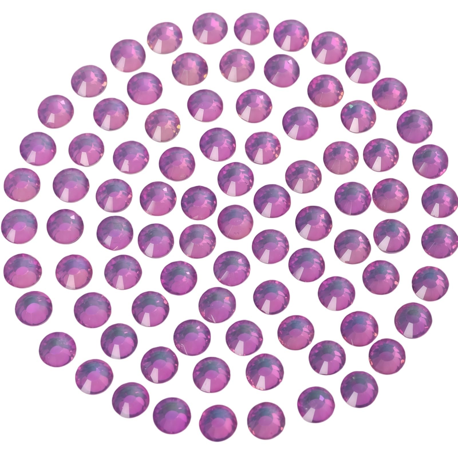 Diamonland Flatback Glass Crystal Rhinestones Rounds Gems for Bedazzling Nail…