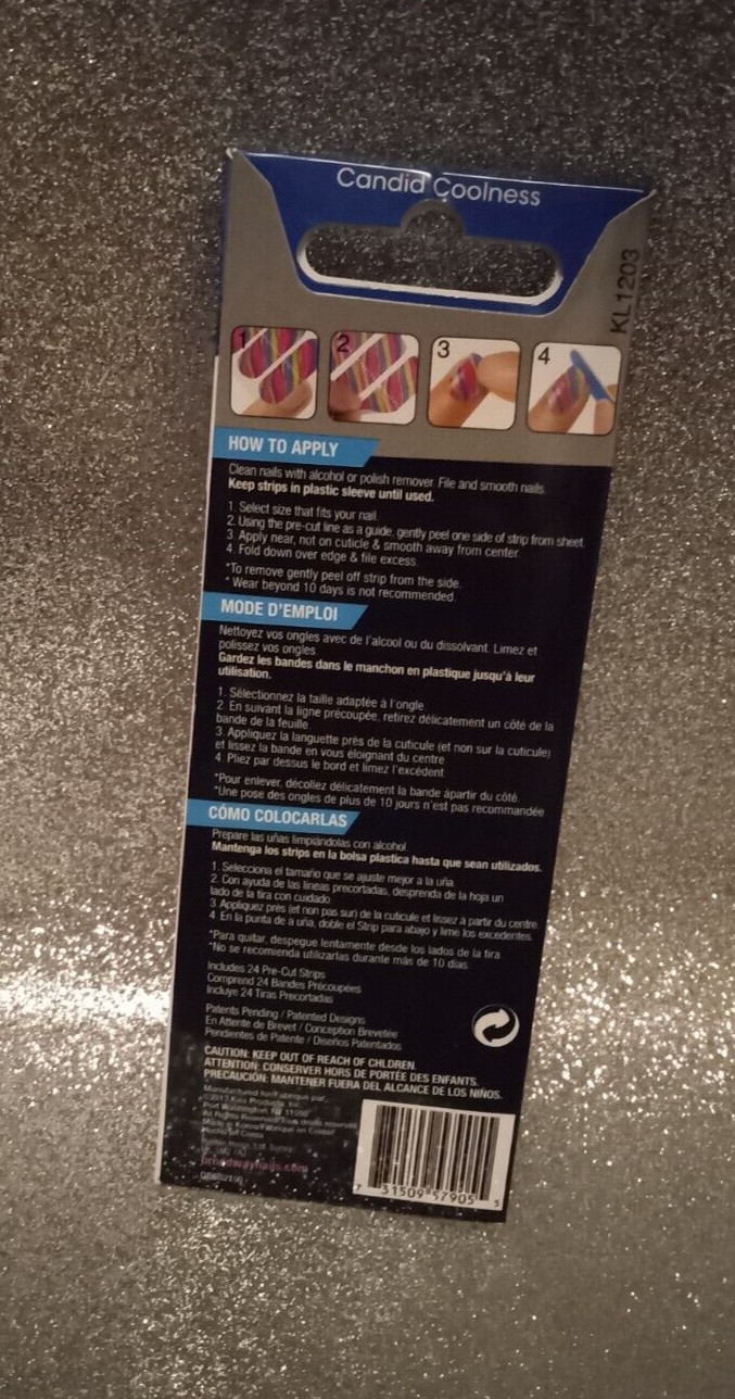 Broadway by KISS *GLAM STRIPS* for Nails, Many Designs, Price per Pack✨