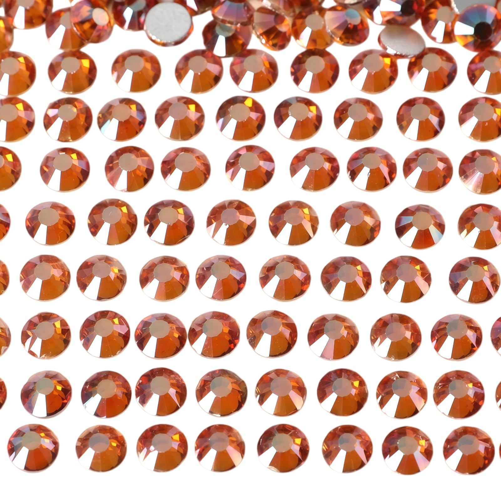 Diamonland Flatback Glass Crystal Rhinestones Rounds Gems for Bedazzling Nail…