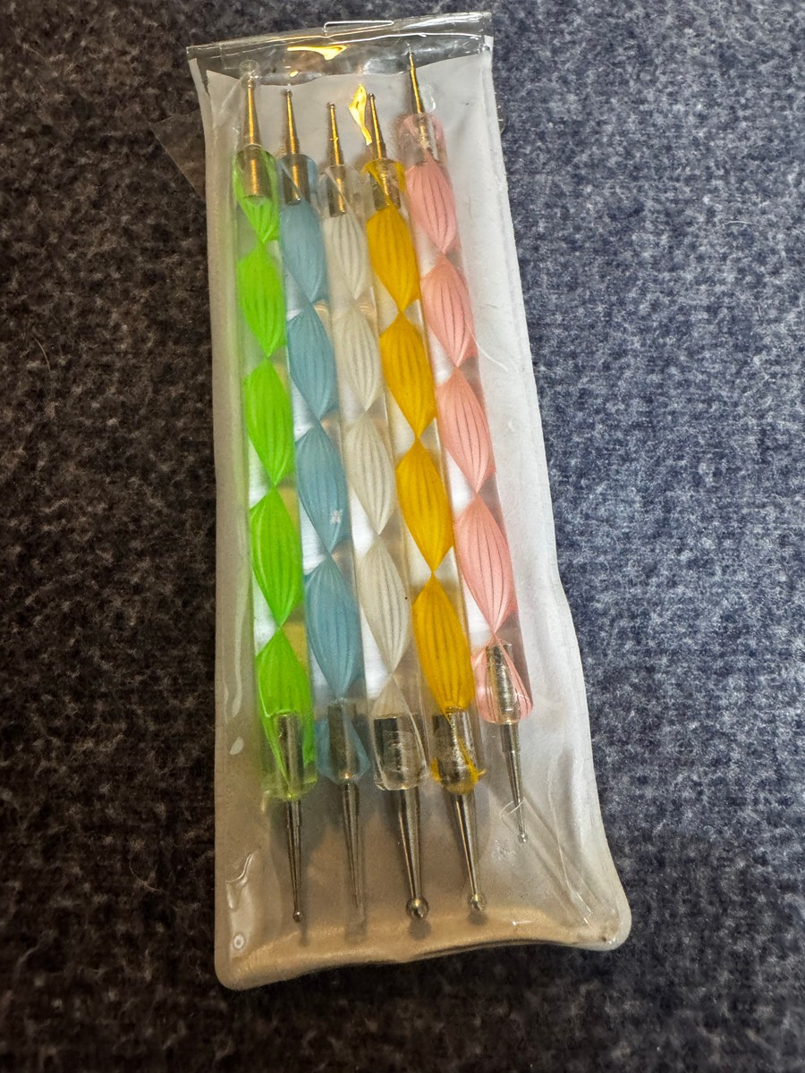 5-Piece Nail Art Dotting Tool Set
