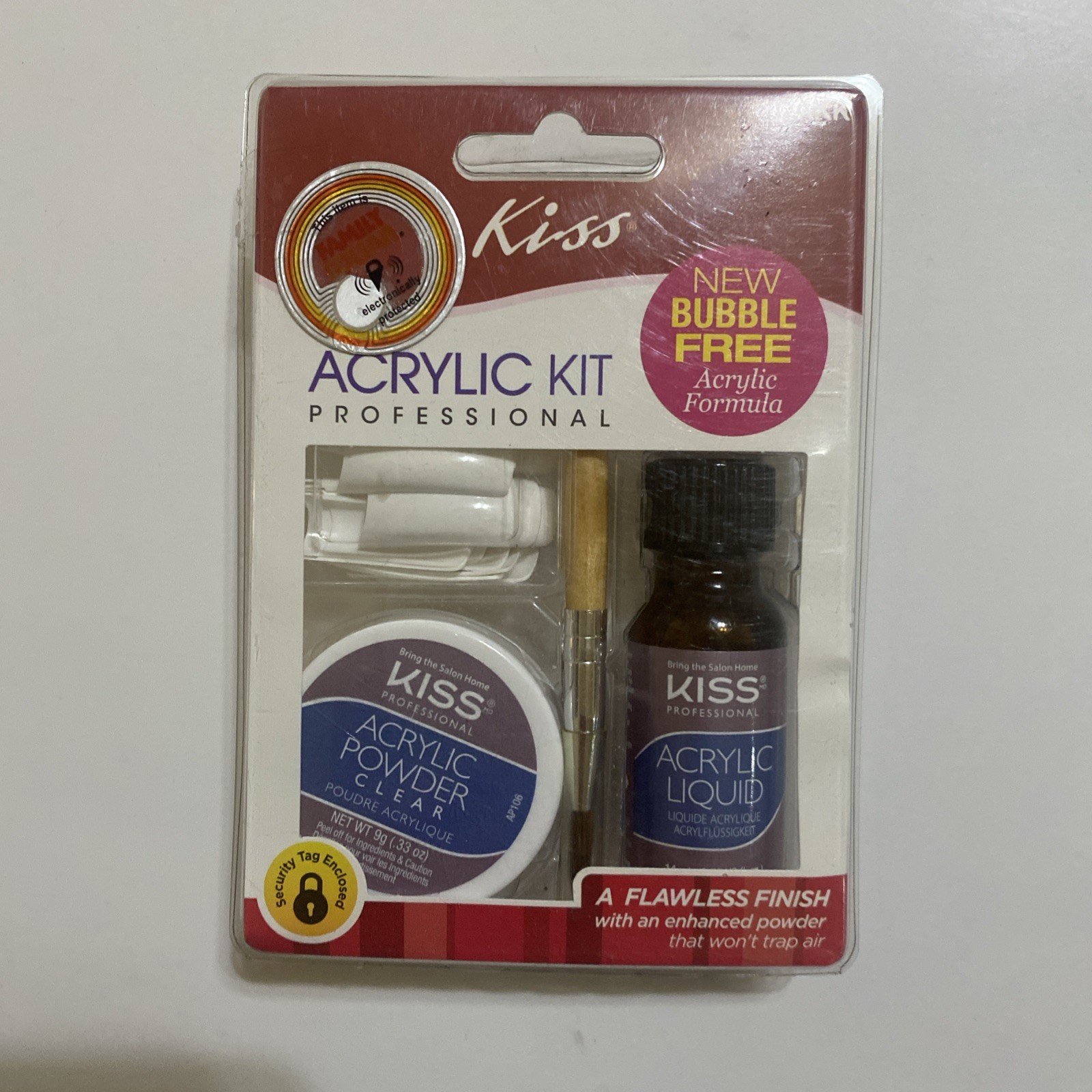 Kiss Acrylic Professional Kit Flawless Finish Dakk New Sealed