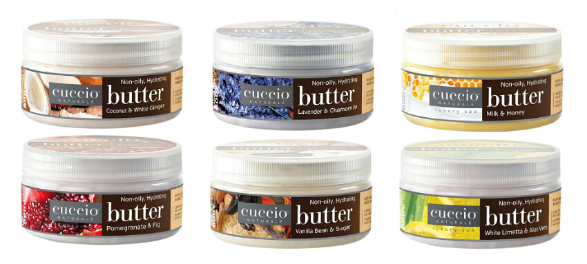 CUCCIO Naturale – Hands,Feet & Body Care Butter Blend 8oz/226g – Pick Any