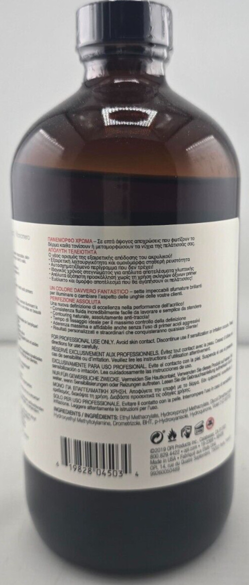 OPI Absolute Precision Liquid Monomer 14.7oz/435ml